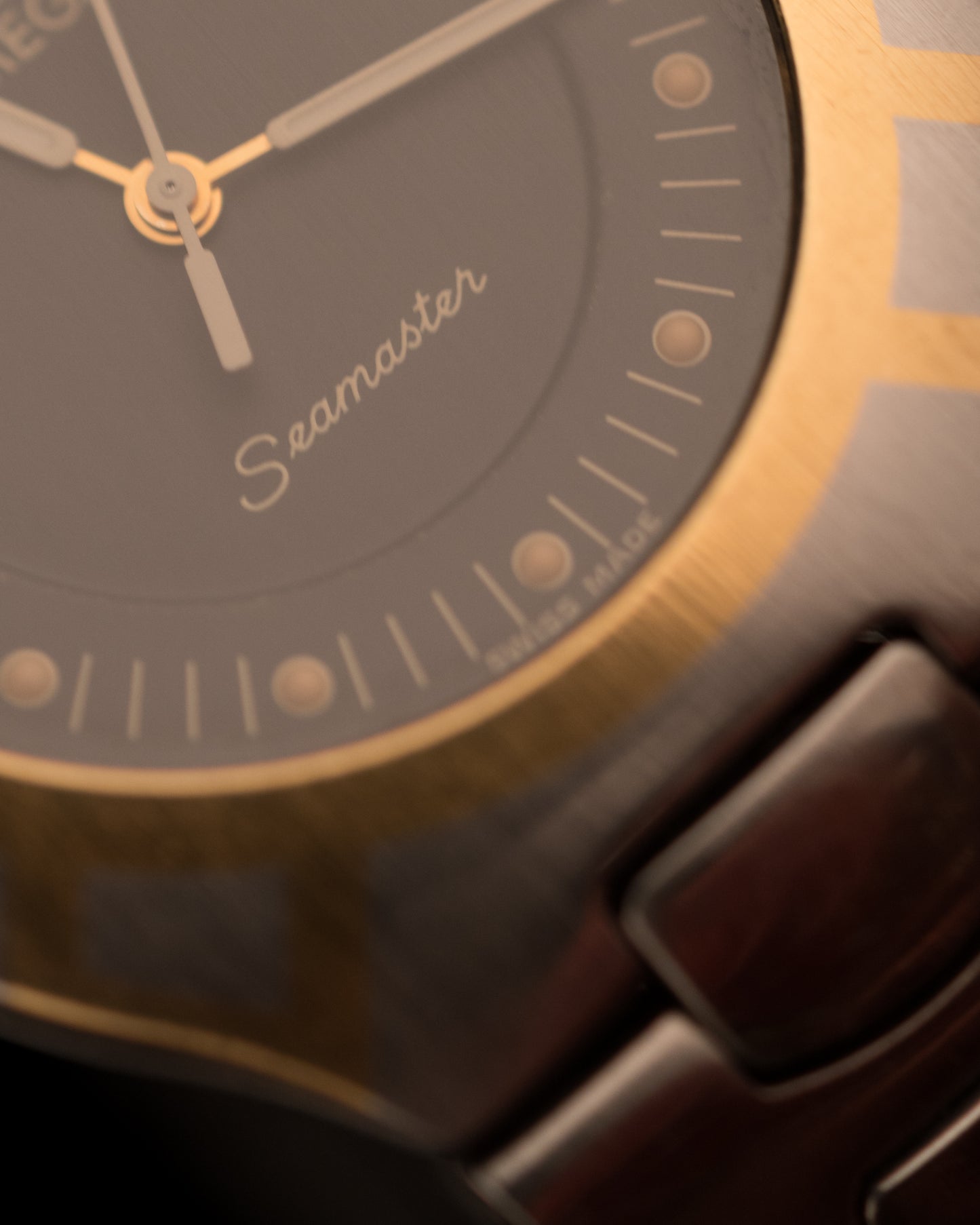 1980s Vintage Omega Seamaster Polaris