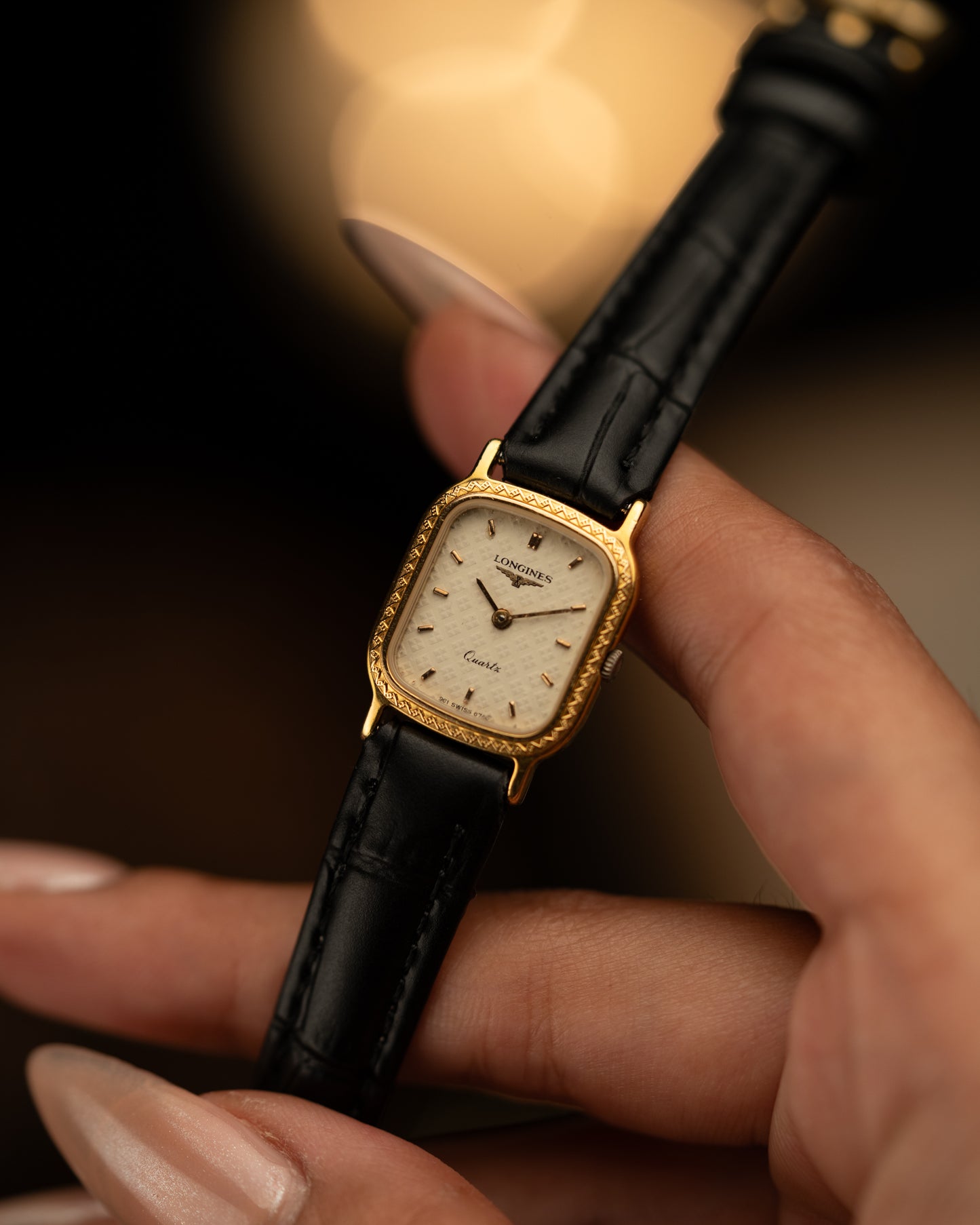 1980s Longines Chevron