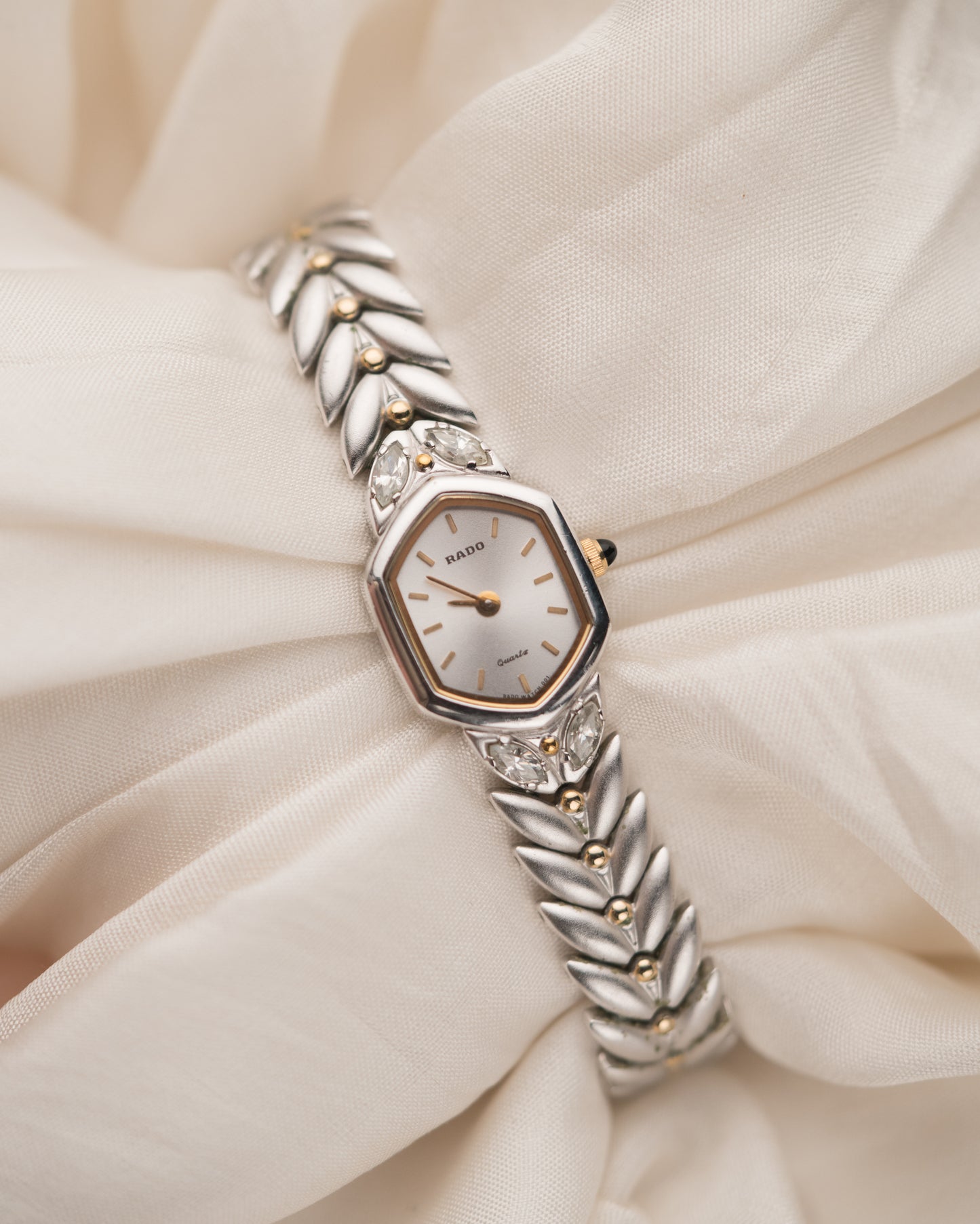 1990s Vintage Rado Diamond Dual Tone