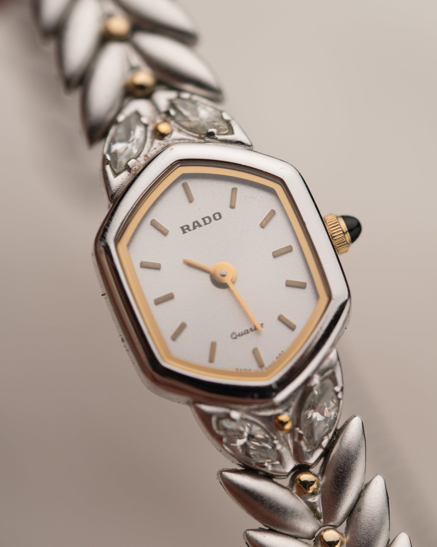 1990s Vintage Rado Diamond Dual Tone