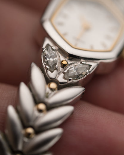 1990s Vintage Rado Diamond Dual Tone