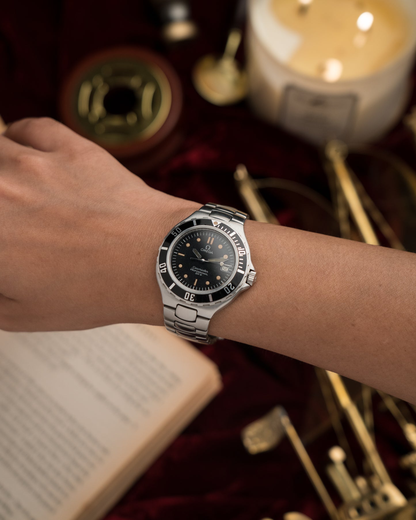 1980s Vintage Omega 'Pre-Bond' Seamaster 200