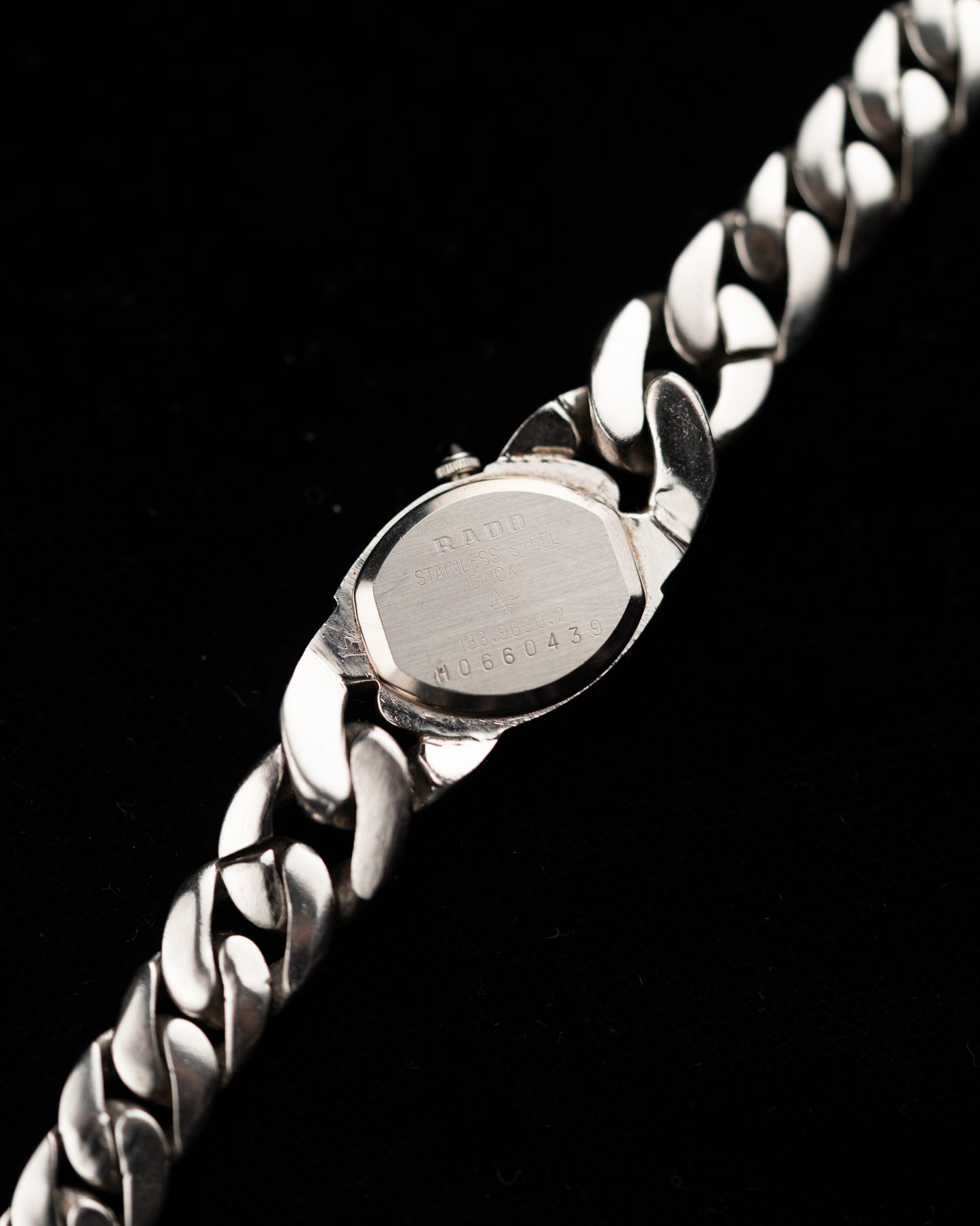 1980s Vintage Rado Cuban Chain