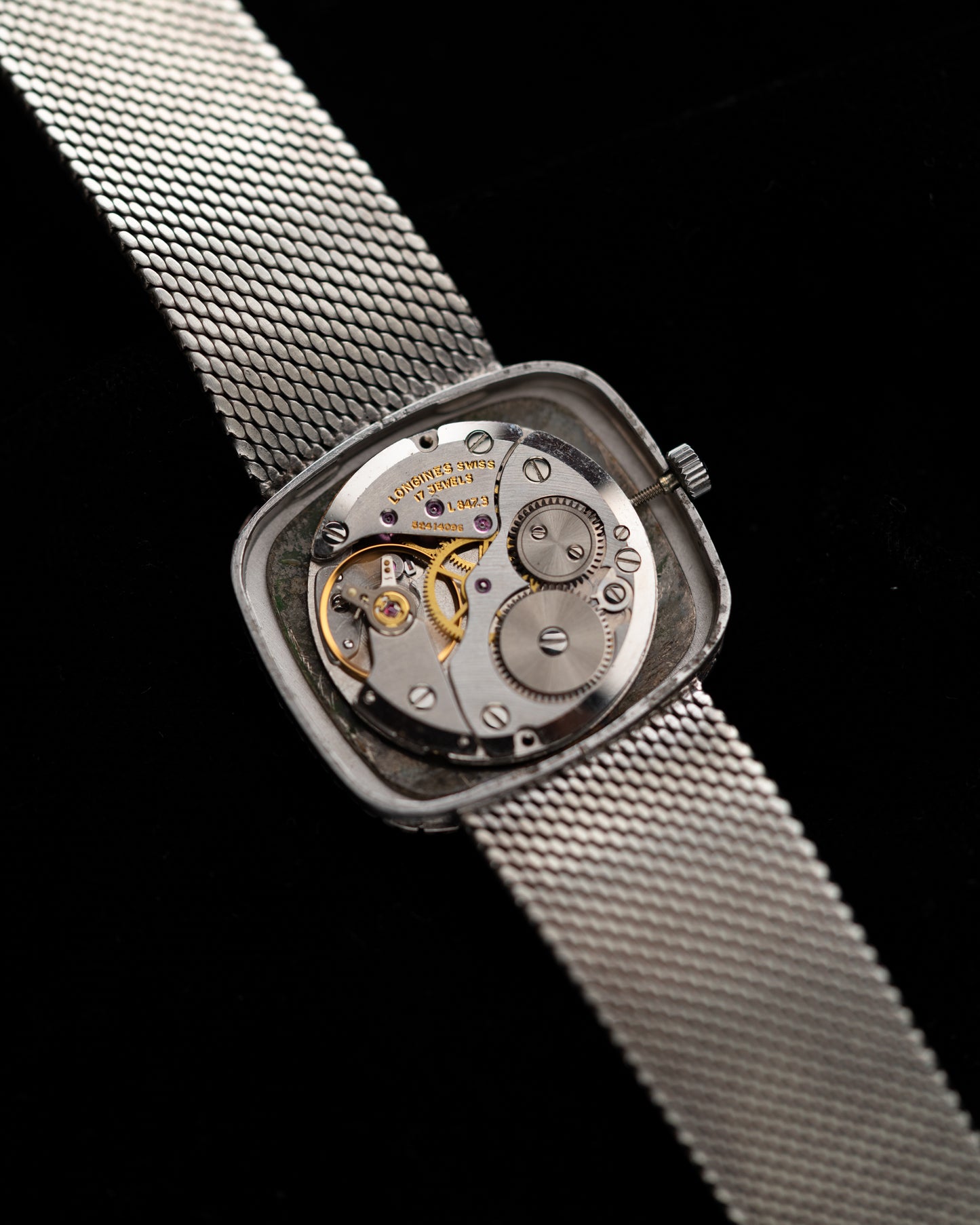 1970s Vintage Longines Opal Mosaic