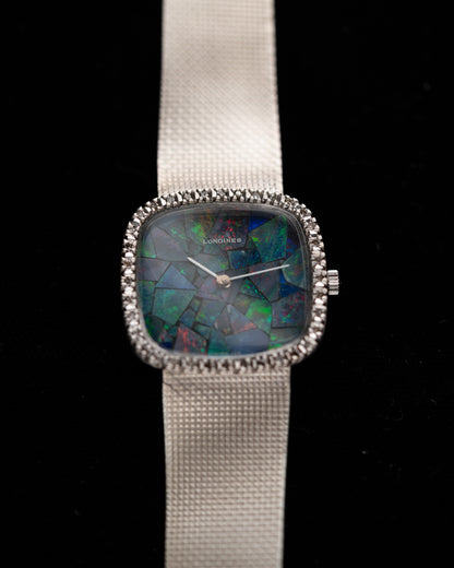 1970s Vintage Longines Opal Mosaic