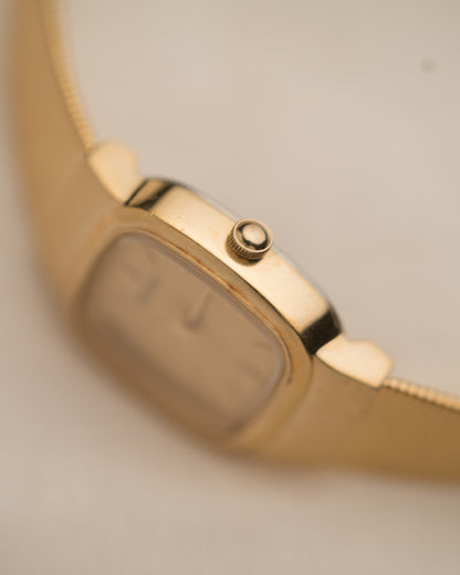1980s Vintage Seiko Cushion Case