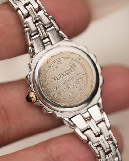1990s Vintage Rado Diamond Bezel