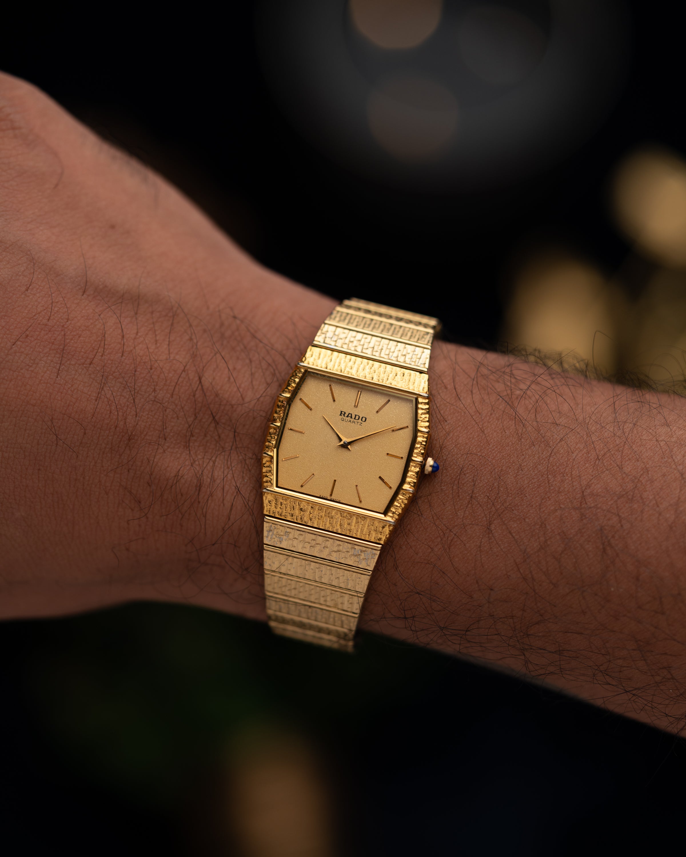 1980s Vintage Rado Barrel