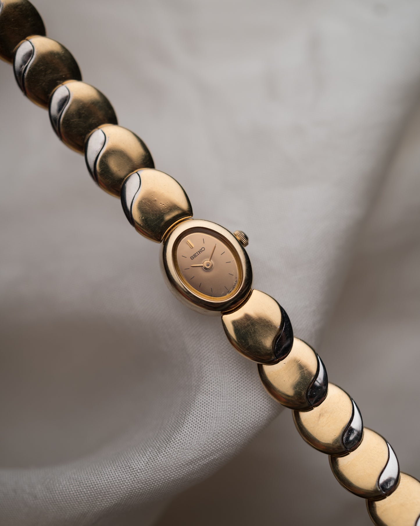 1990s Vintage Seiko Dual Toned