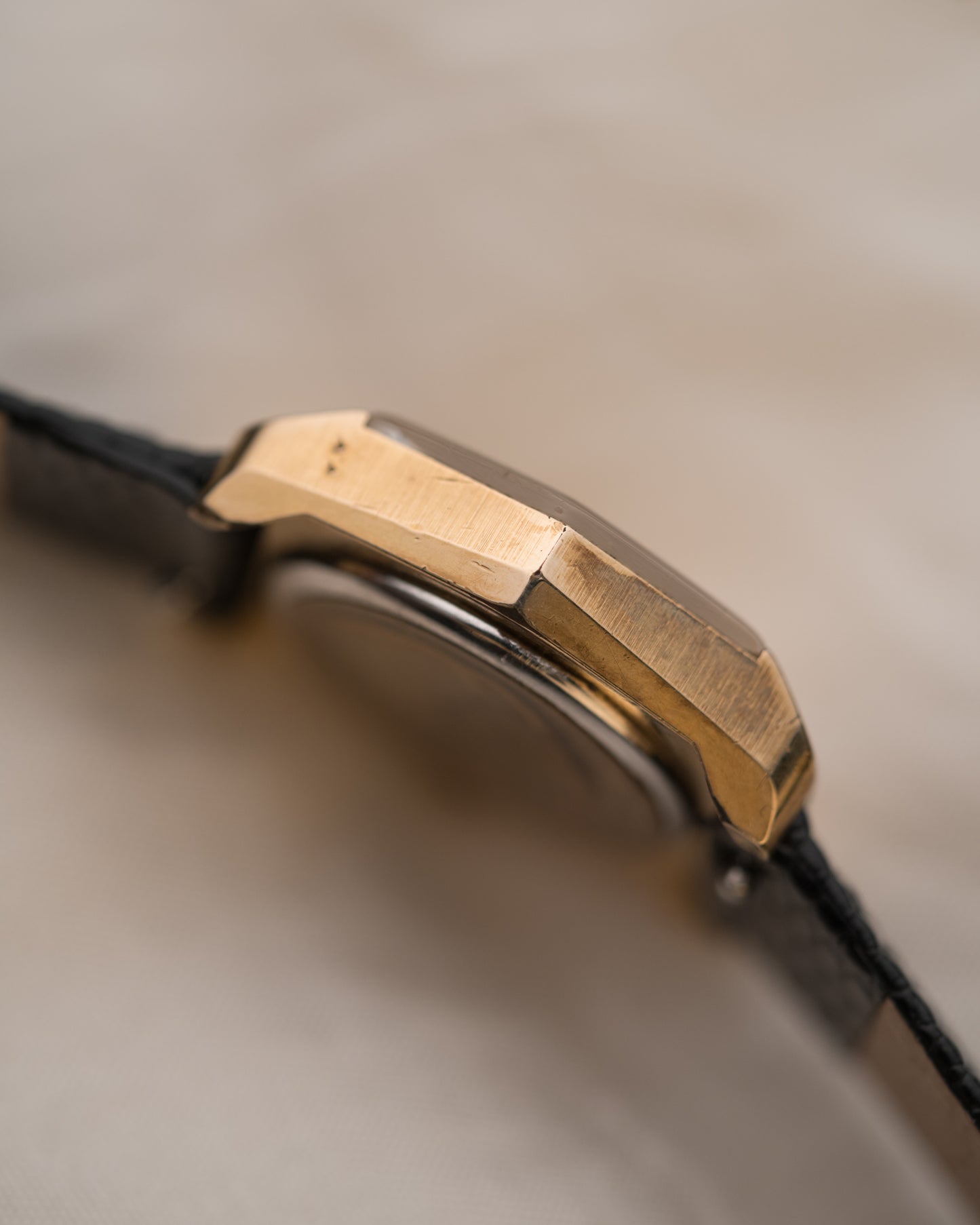 1970s Vintage Rado Hexagon Hand-Wound