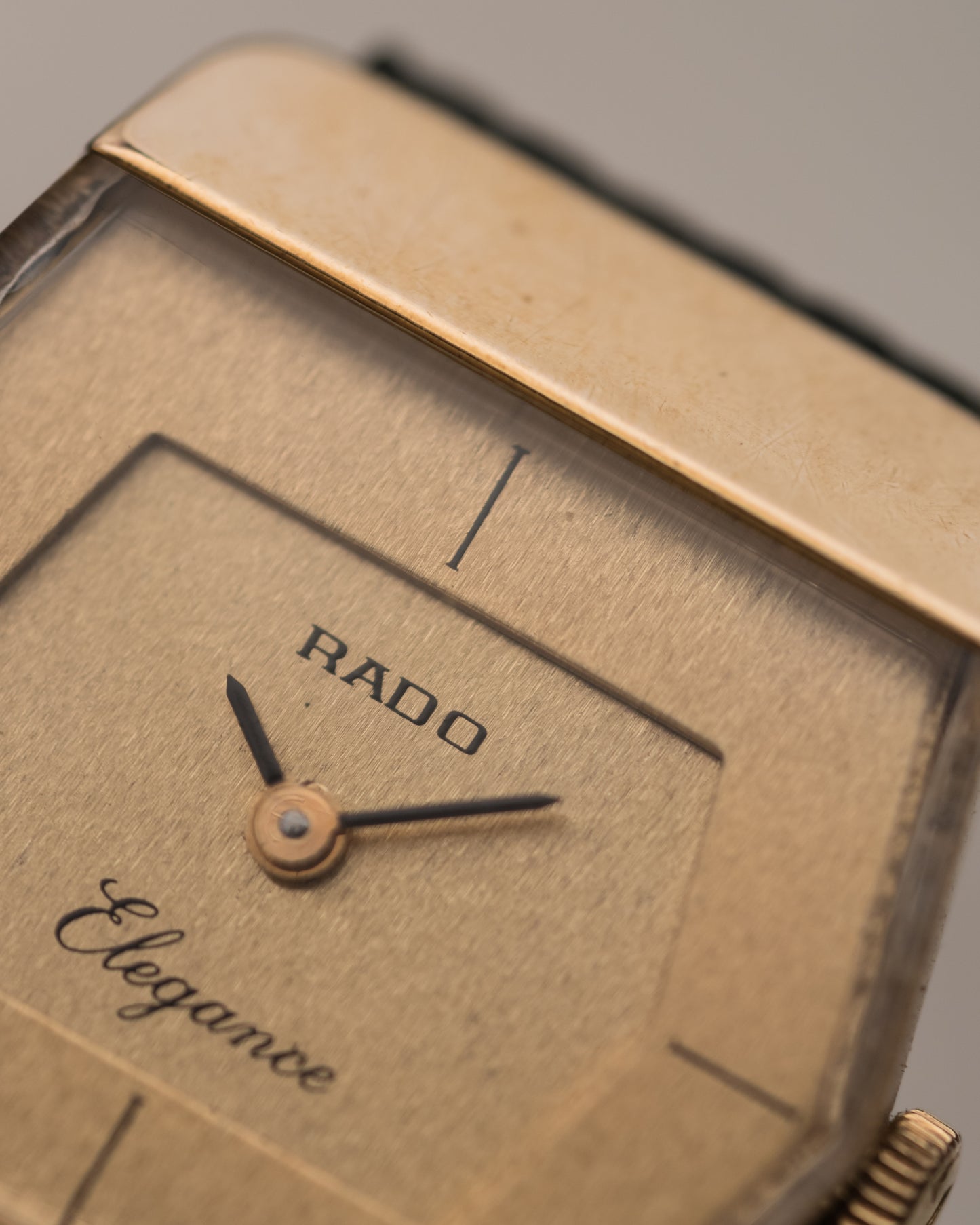 1970s Vintage Rado Hexagon Hand-Wound