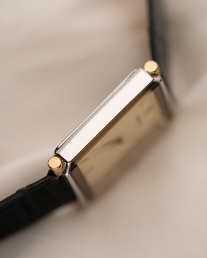 1990s Vintage Seiko Dual Toned Tank