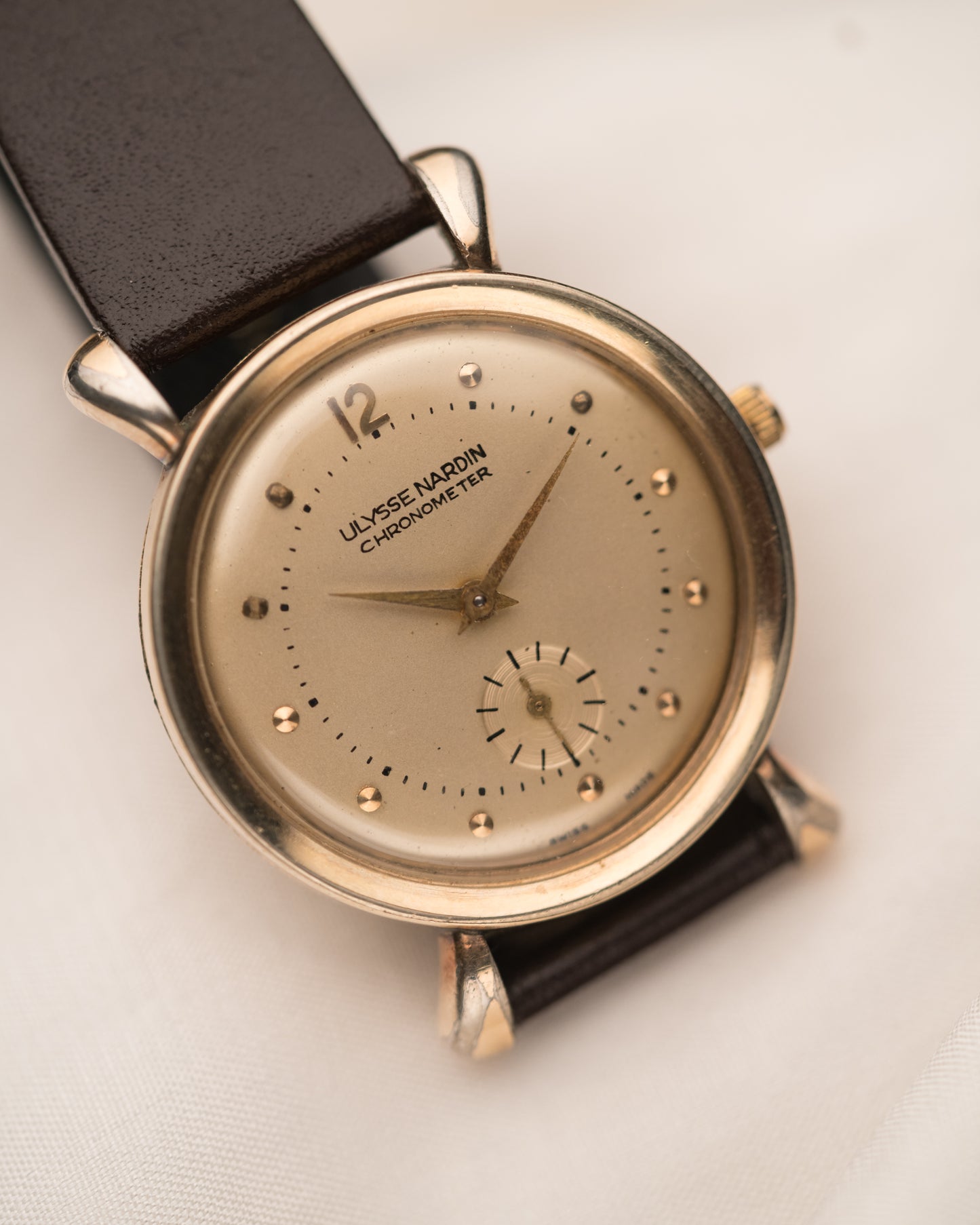 1950s Vintage Ulysse Nardin Sub-seconds