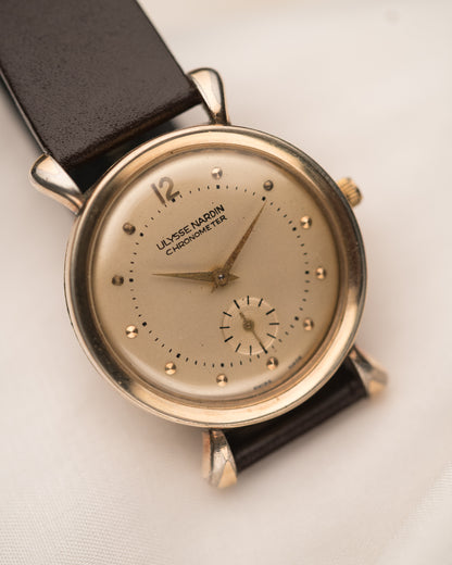 1950s Vintage Ulysse Nardin Sub-seconds
