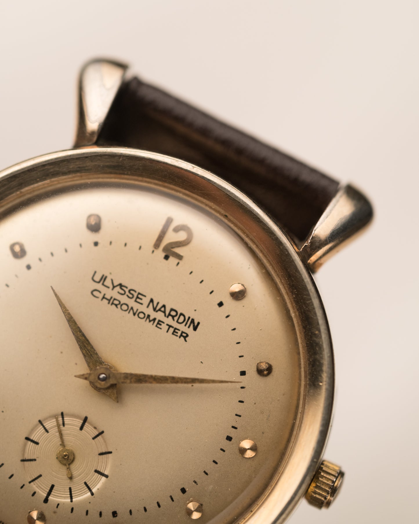 1950s Vintage Ulysse Nardin Sub-seconds