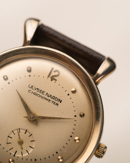 1950s Vintage Ulysse Nardin Sub-seconds