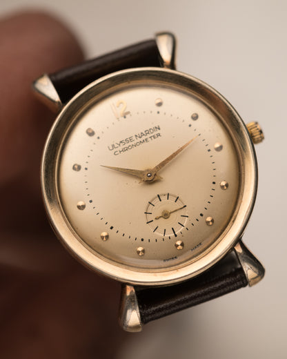 1950s Vintage Ulysse Nardin Sub-seconds