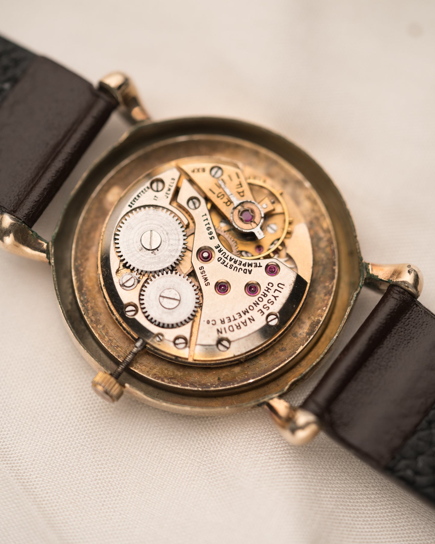 1950s Vintage Ulysse Nardin Sub-seconds