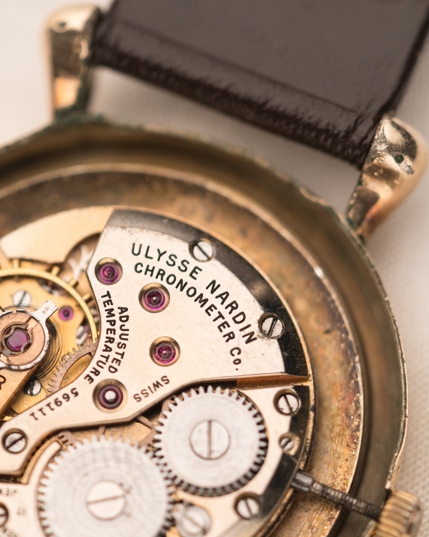 1950s Vintage Ulysse Nardin Sub-seconds