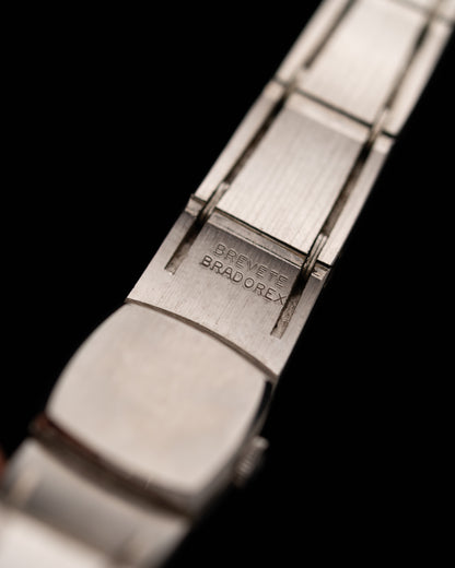 1970s Vintage Rado Hammered Bracelet