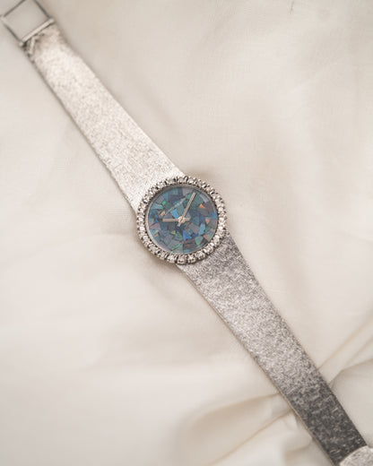1970s Vintage Longines Mosaic Opal