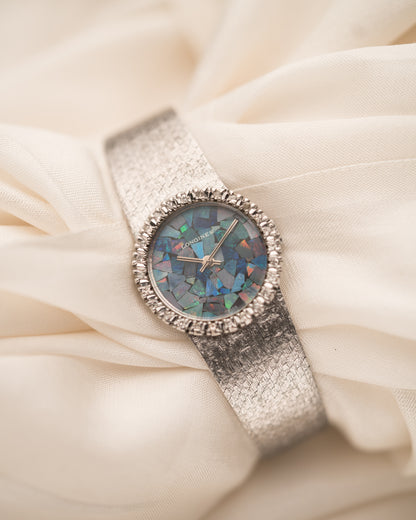 1970s Vintage Longines Mosaic Opal