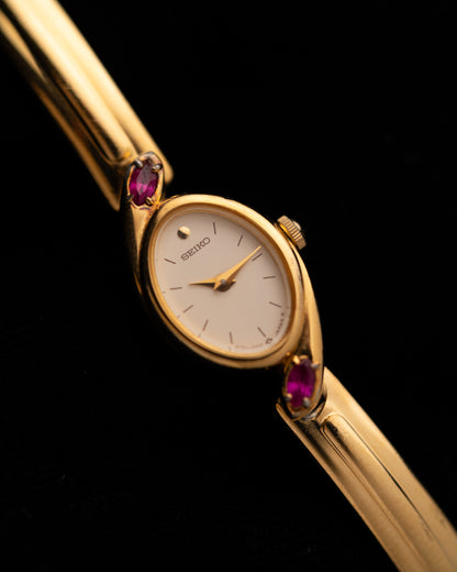 1980s Vintage Seiko Rubyshoulder