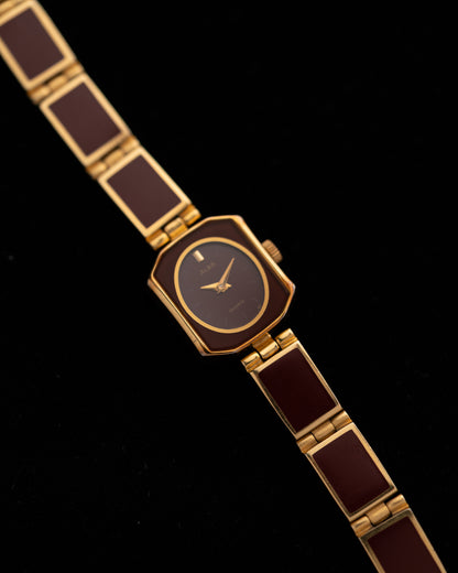 1980s Vintage Seiko Alba Claret