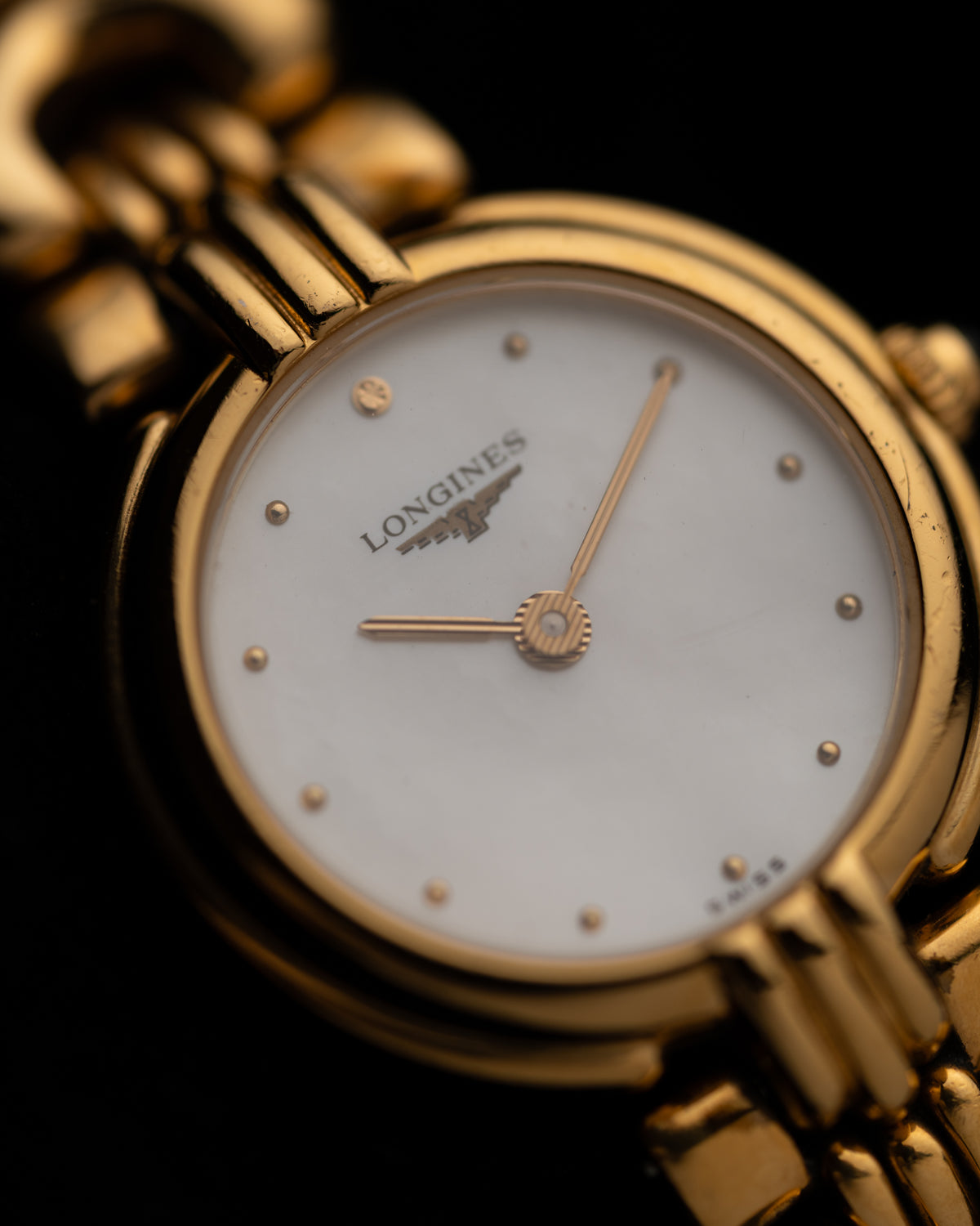1990s Vintage Longines Interlace