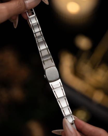 1970s Vintage Rado Hammered Bracelet