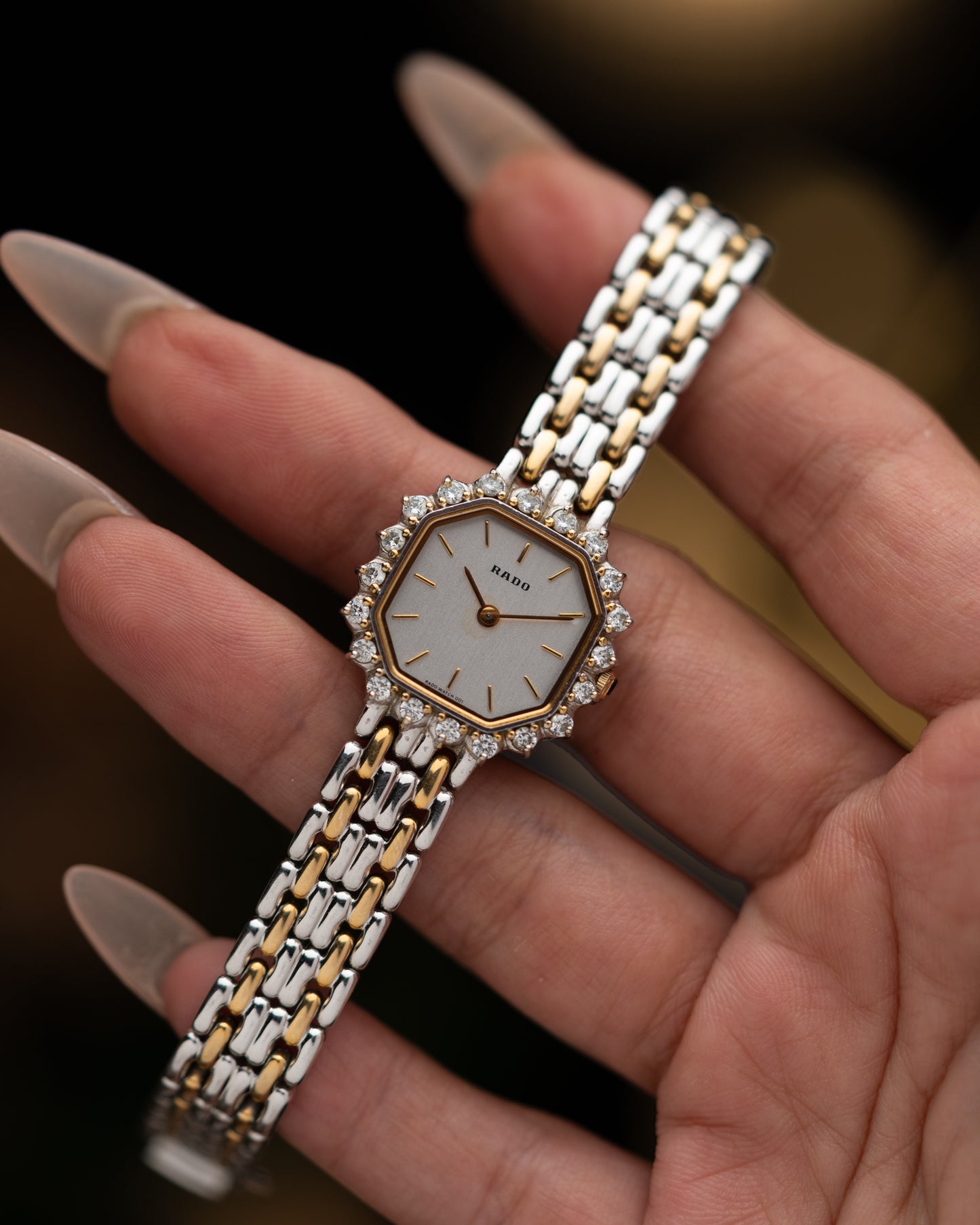 1980s Vintage Rado Octagon