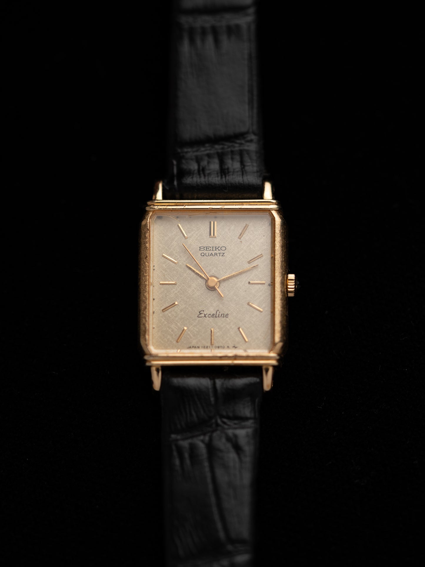 1980s Seiko Excelline Tank