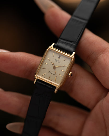 1980s Seiko Excelline Tank