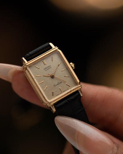 1980s Seiko Excelline Tank