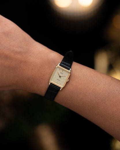 1980s Seiko Excelline Tank