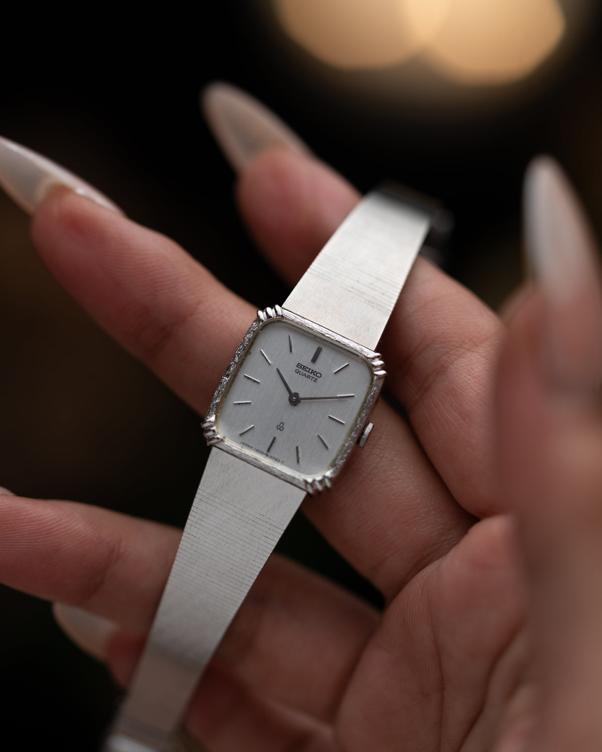 1980s Vintage Seiko Faceted