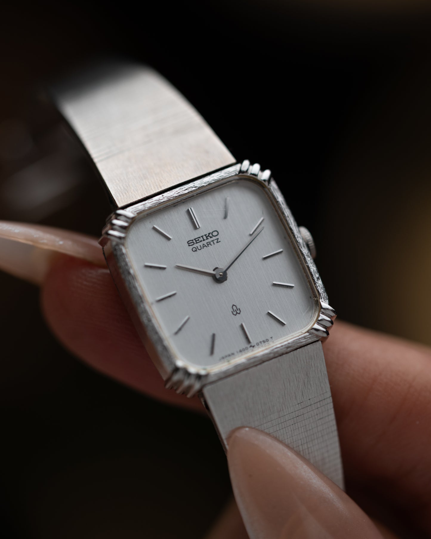 1980s Vintage Seiko Faceted