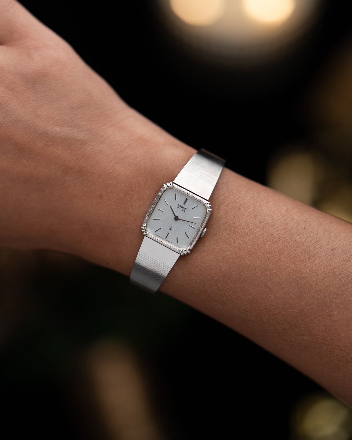 1980s Vintage Seiko Faceted