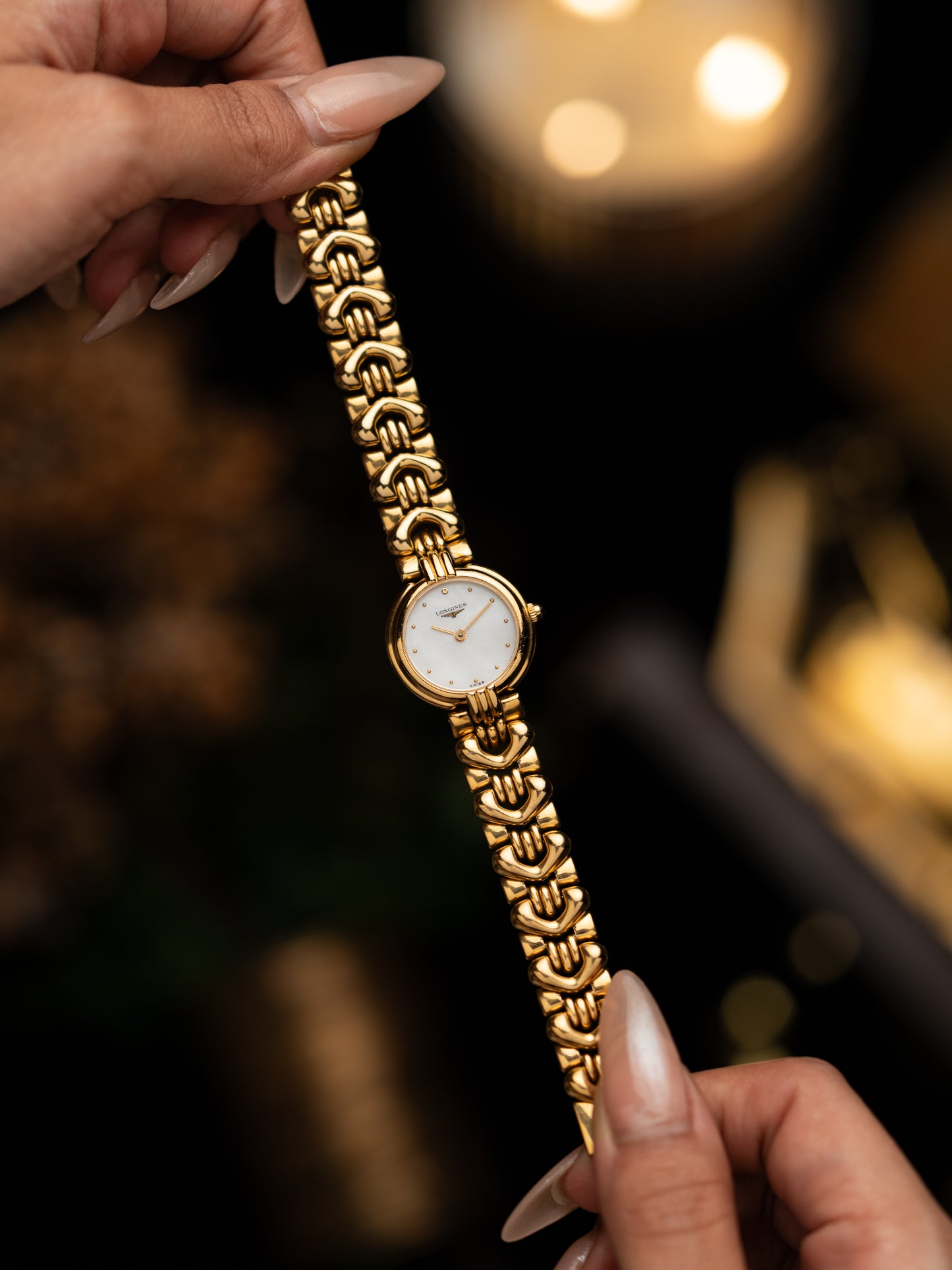 1990s Vintage Longines Interlace