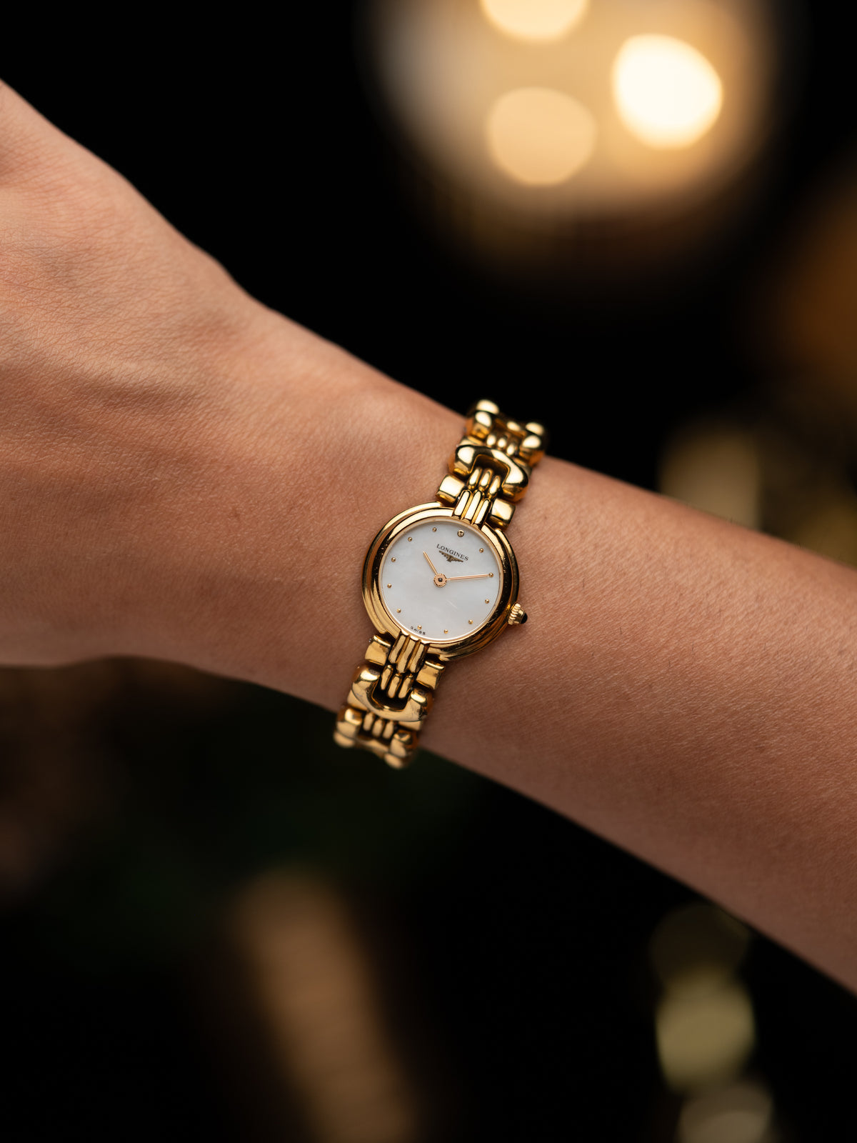 1990s Vintage Longines Interlace