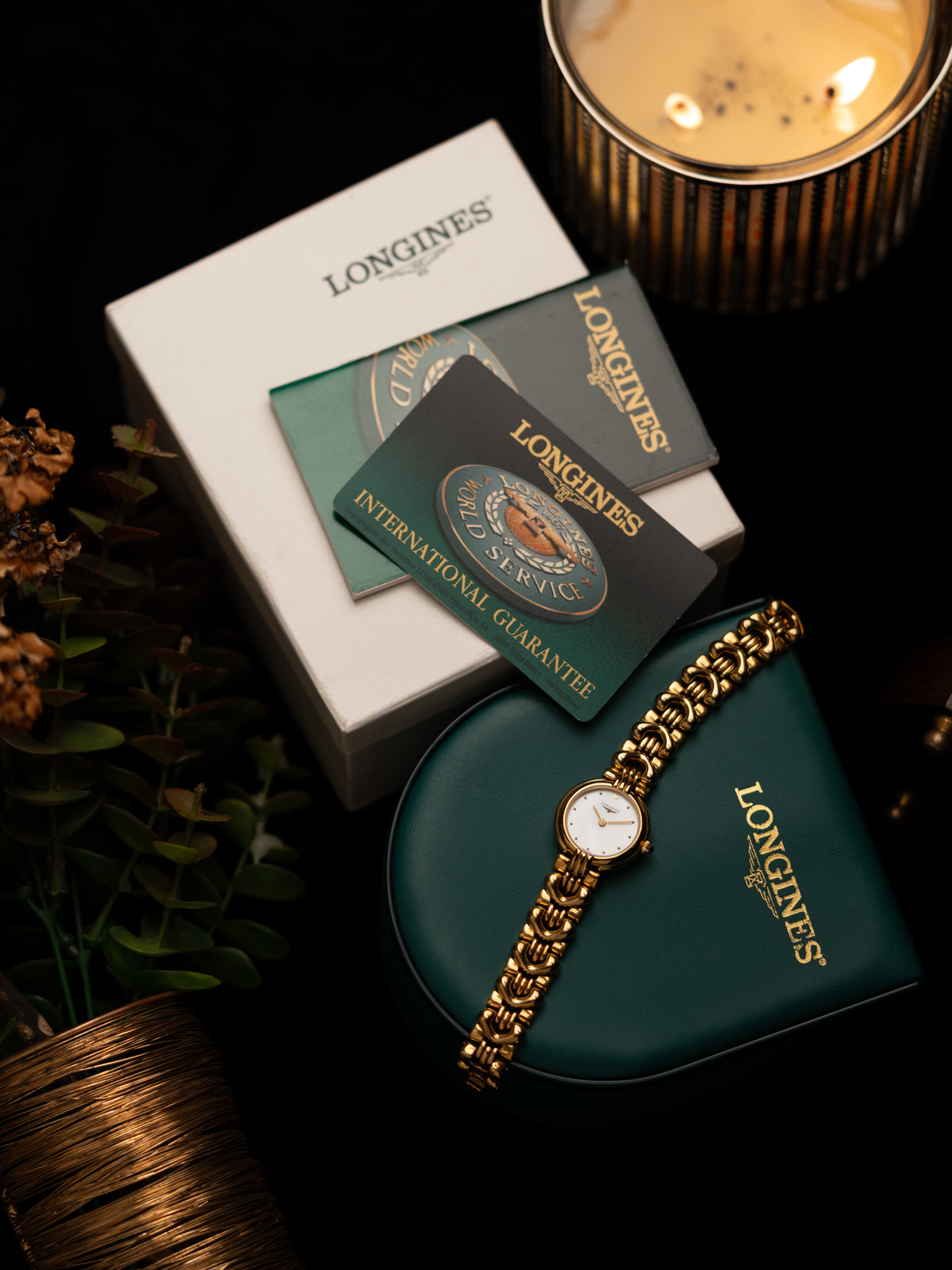 1990s Vintage Longines Interlace