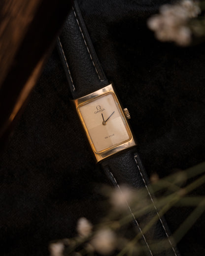 70s Vintage Omega de Ville Checkered Dial
