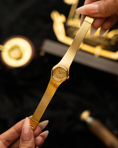 1970s Vintage Rado Diamond Bezel