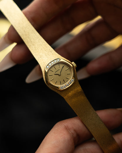 1970s Vintage Rado Diamond Bezel