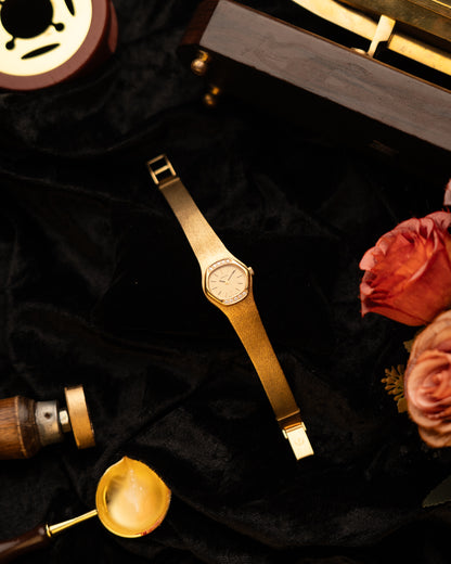 1970s Vintage Rado Diamond Bezel
