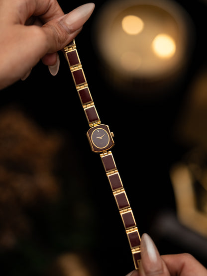 1980s Vintage Seiko Alba Claret