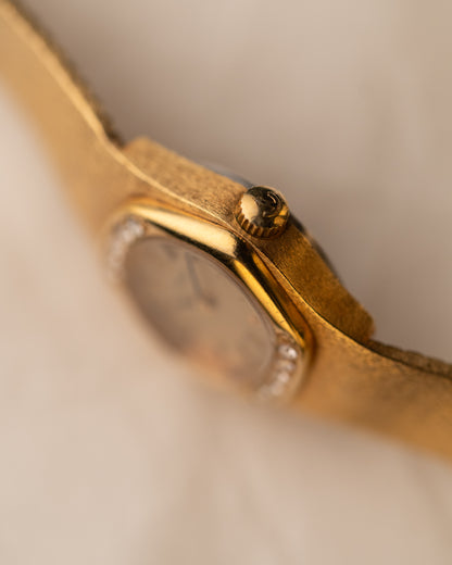 1970s Vintage Rado Diamond Bezel