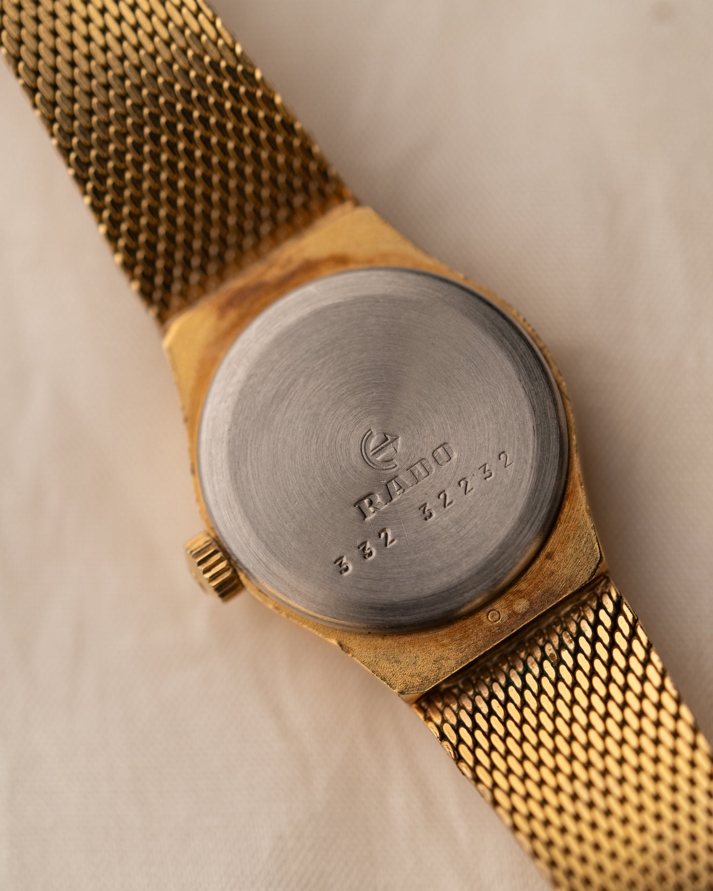 1970s Vintage Rado Diamond Bezel