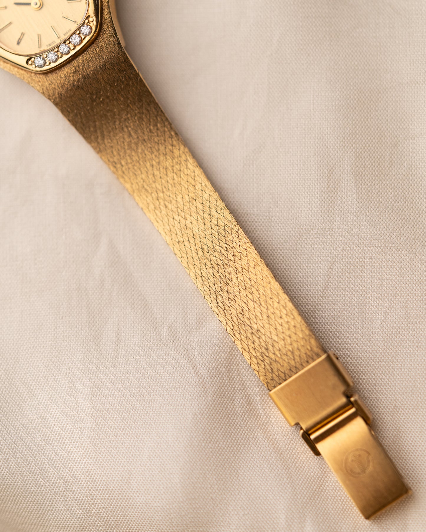 1970s Vintage Rado Diamond Bezel
