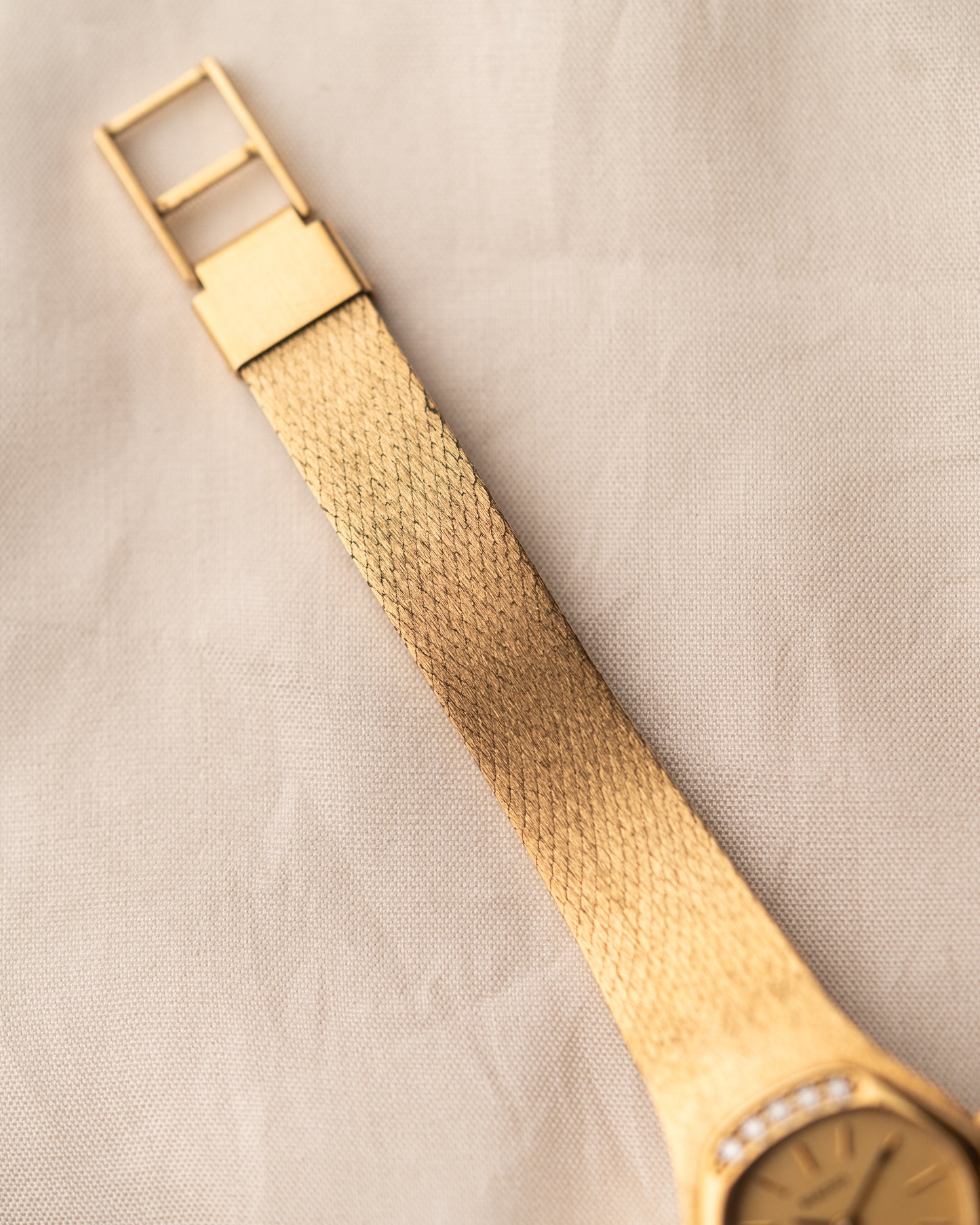 1970s Vintage Rado Diamond Bezel